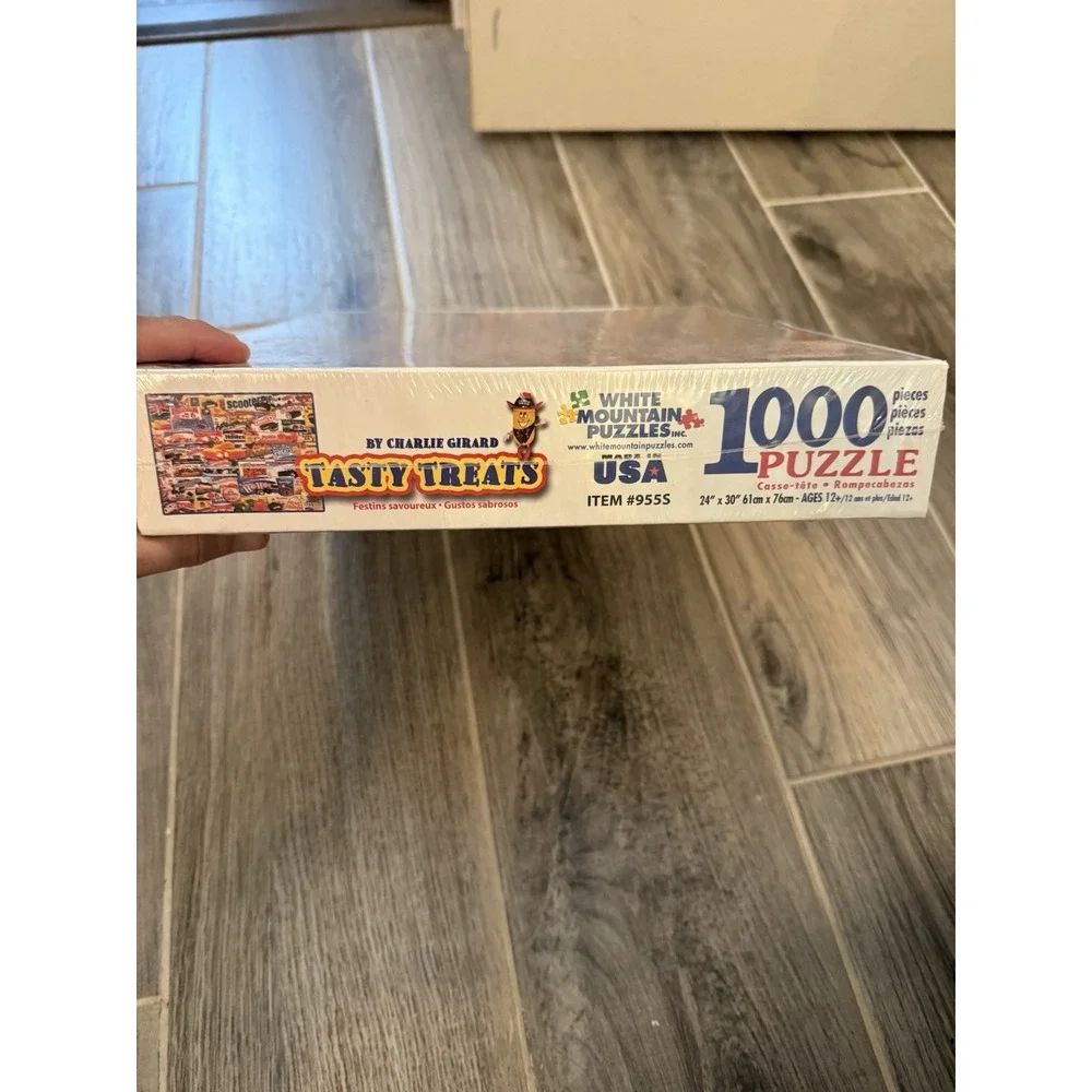 Tasty‎ Treats by Charlie Girard 1000 Piece Jigsaw Puzzle White Mountain NEW